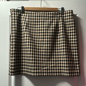 Herringbone H & M miniskirt